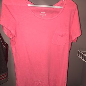 Pink relaxed tee